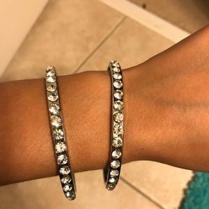 Stainless steel bracelet set